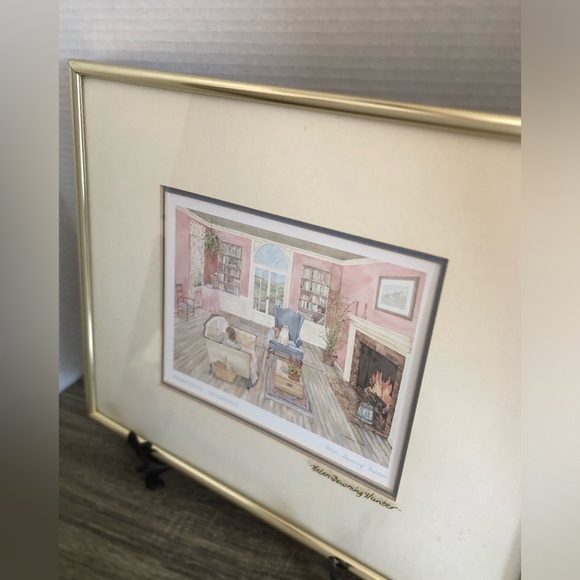 Canadian Artist Helen Downing Hunter Signed and Titled Framed Art - Picture 7 of 15